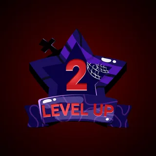 升级图标与万圣节主题的游戏界面资产元素