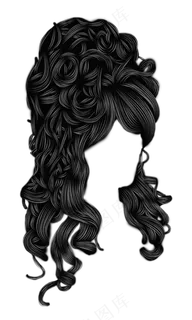 头发、假发、长发 头发、假发、长发
