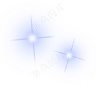 淡蓝色唯美七夕情人节梦幻星星