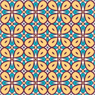 彩色无缝图案背景