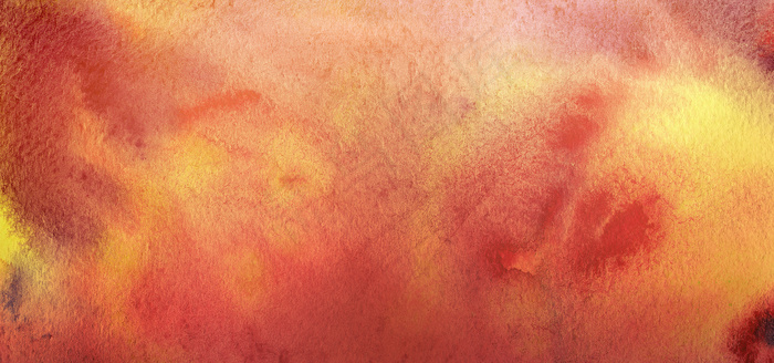 秋天橘红水彩渐变banner海报背景