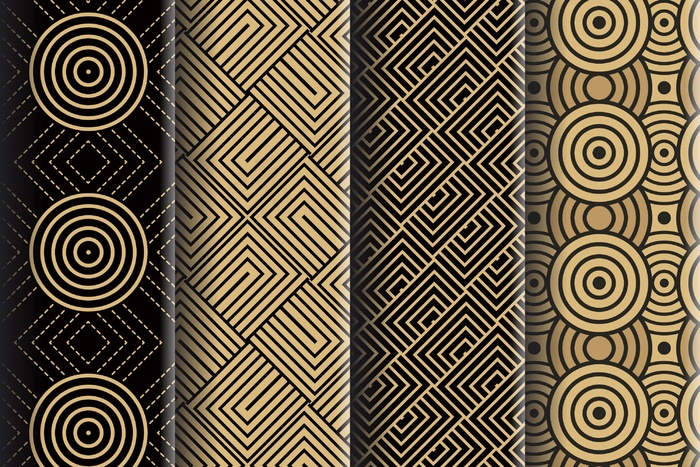 最小几何图案集合