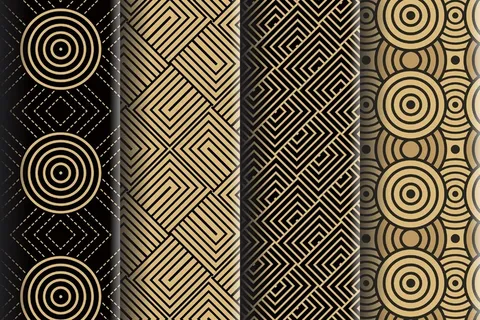 最小几何图案集合