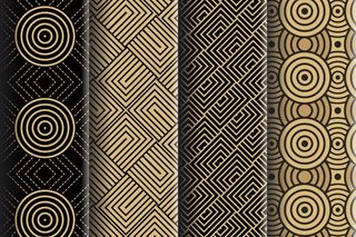 最小几何图案集合