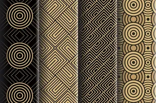 最小几何图案集合