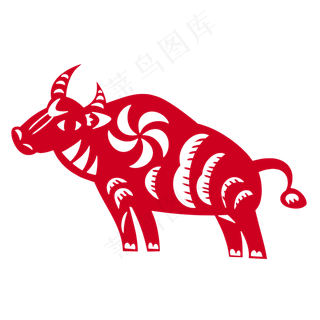 2021牛年剪纸