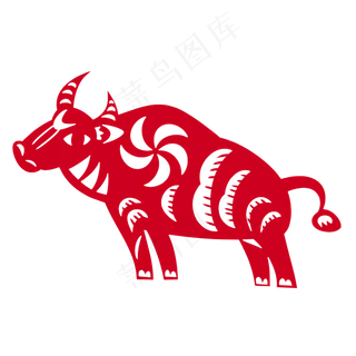 2021牛年剪纸
