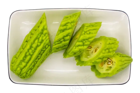 绿色苦瓜食材 绿色苦瓜食材