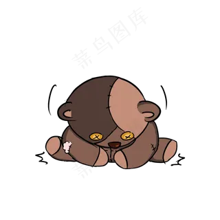 中元节表情包僵尸熊