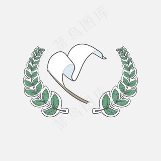 正义观手绘插图