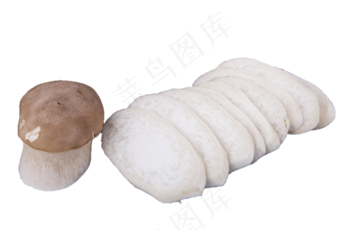 美味可口的鲜蘑菇