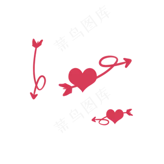 七夕情人节卡片广告设计矢量素材