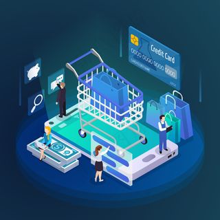 等距网上购物插图