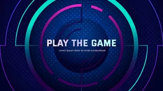 渐变游戏youtube频道艺术