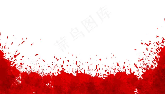 摘要红色飞溅的血迹背景 摘要红色飞溅的血迹背景