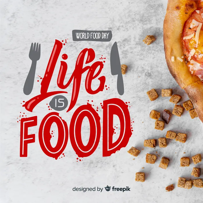 手绘世界粮食日eps,ai矢量模版下载