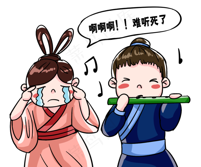 漫画风牛郎织女