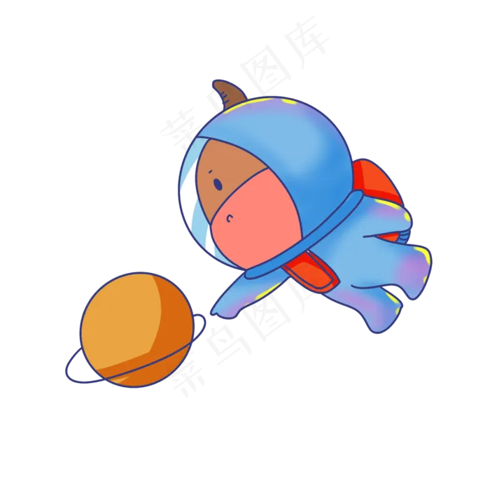 牛年新年牛年创意(2000X2000(DPI:300))psd模版下载