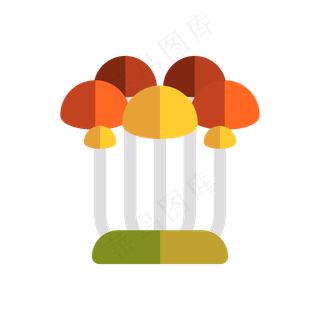 立秋卡通风矢量美食元素