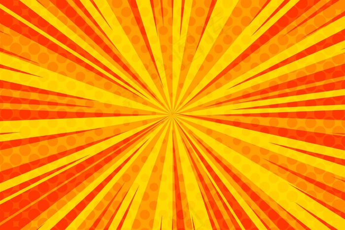 平面漫画风格背景