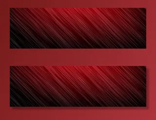 波浪抽象背景。条纹图案壁纸。红色横幅banner封面