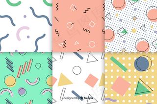 孟菲斯几何收藏背景