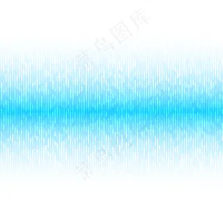 抽象浅蓝色技术线条背景。声波振荡