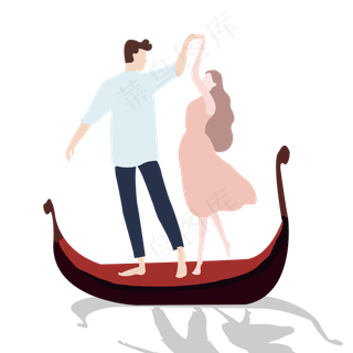 七夕情人节情侣约会