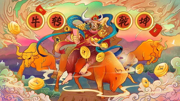 新年背景图片psd模版下载