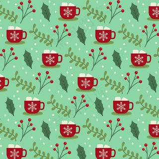 平面设计圣诞图案