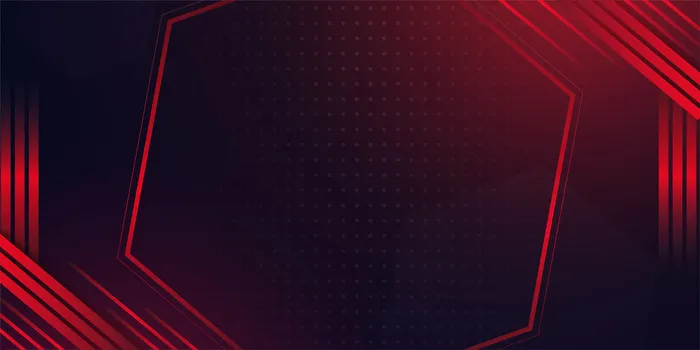 红色抽象横幅banner背景eps,ai矢量模版下载