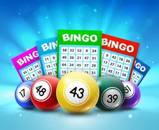 彩球和彩票，带数字的三维宾果彩票卡