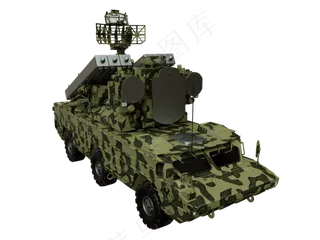 近程导弹防空车