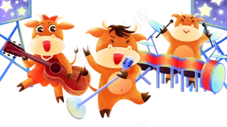 牛年乐队唱响新春快乐