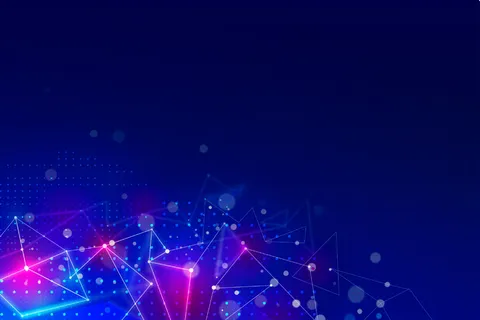 连接线的未来背景 连接线的未来背景