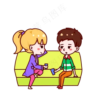 情人节情侣谈心沙发