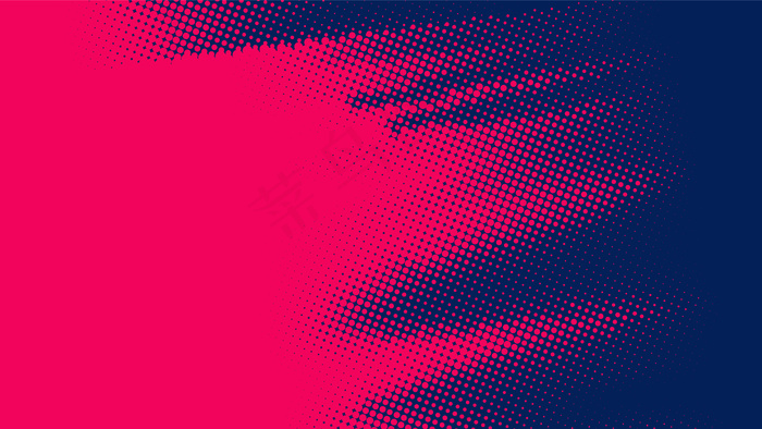 红色和黑色对角半色调背景