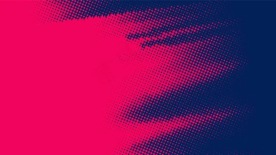 红色和黑色对角半色调背景