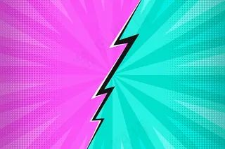 平面设计漫画风格墙纸