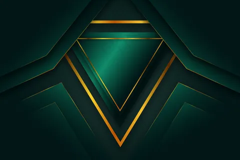 优雅的深色背景，金色细节