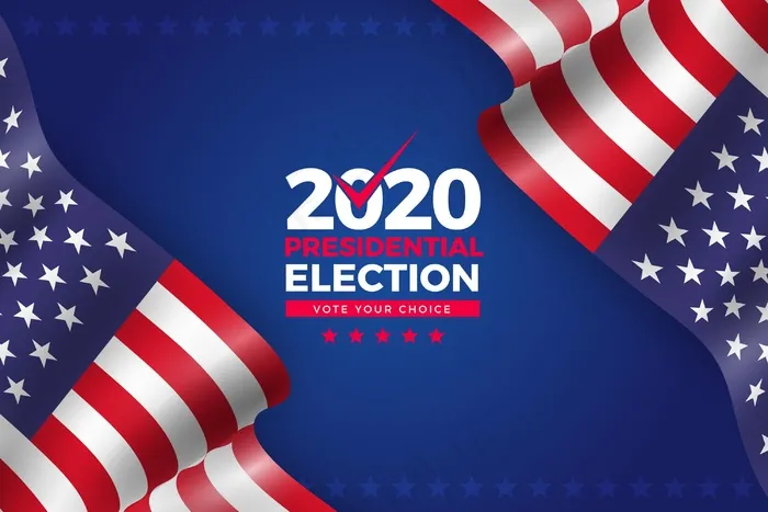 2020年美国总统大选背景eps,ai矢量模版下载