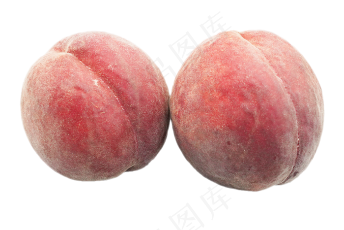 两个水果桃子(3000*2000px 300 dpi )