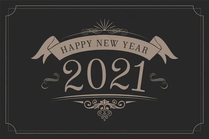 年份背景2021年新年eps,ai矢量模版下载
