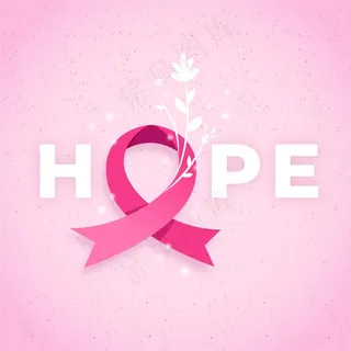 乳腺癌宣传月概念