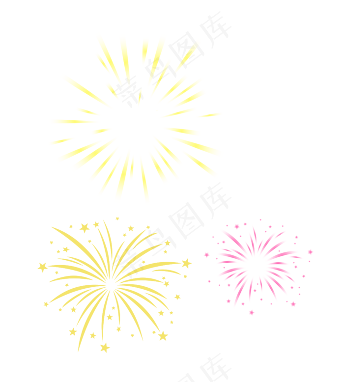 新年节日烟花烟火(1072X1192(DPI:72))psd模版下载