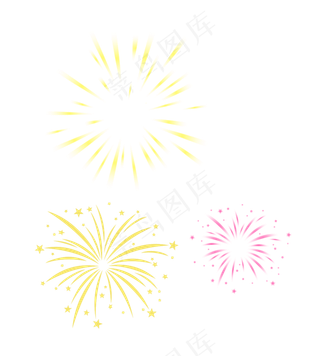 新年节日烟花烟火