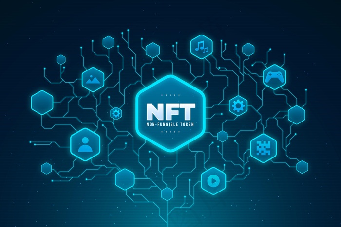 梯度nft概念eps,ai矢量模版下载