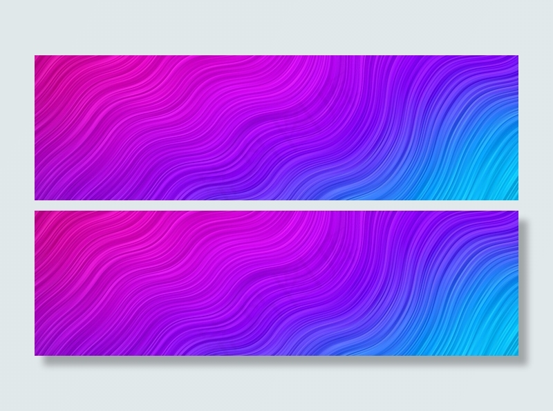 波浪抽象背景。条纹图案壁纸。横幅banner封面