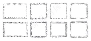 手绘装饰框套装