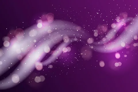 闪亮波浪背景主题